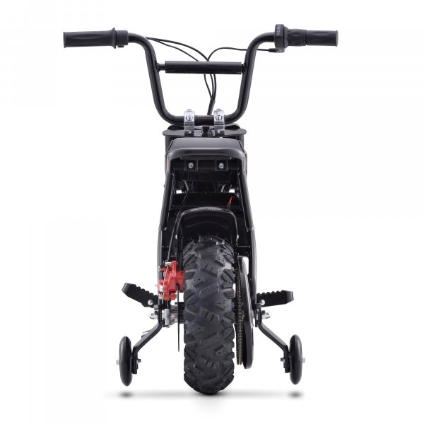 Minicross Warrior - Svart 250W + Reflekterende sele Minicross Warrior - Svart 250W + Reflekterende sele