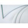 Dusjhjrne halvrundt TX - 6mm glass