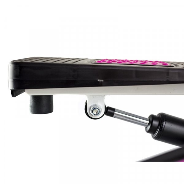 Steppmasking - Med treningsbånd og treningdatamaskin (svart-rosa S3085) Steppmasking - Med treningsbånd og treningdatamaskin (svart-rosa S3085)