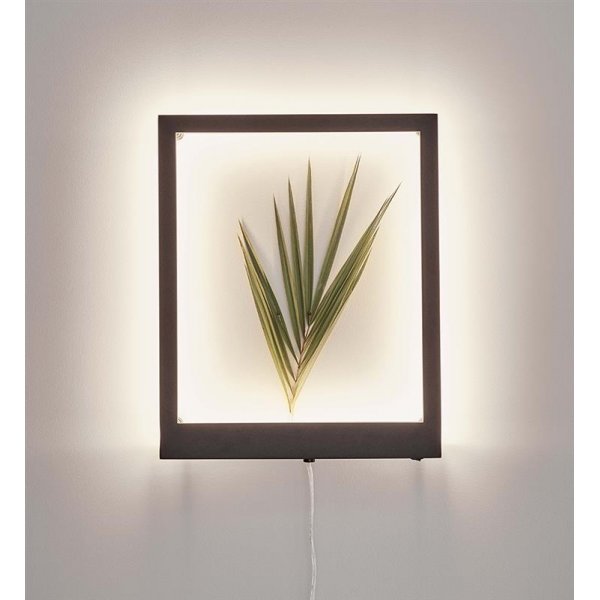 Rammevegglampe 41x33 cm - Svart Rammevegglampe 41x33 cm - Svart