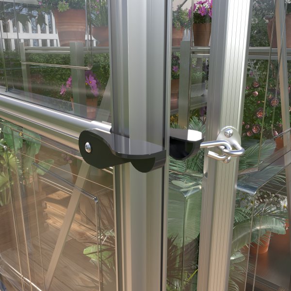 Drivhus Harmony 6,6 m� aluminium polykarbonat Gardeney