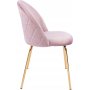 Rosa stol med gullbein - Plaza Rosa stol med gullbein - Plaza