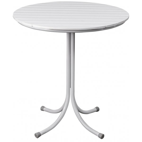 Holmsund bord rundt 70 cm - Hvit