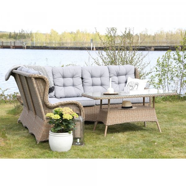 Orleans utemøbelgruppe venstre - Natur Orleans utemøbelgruppe venstre - Natur