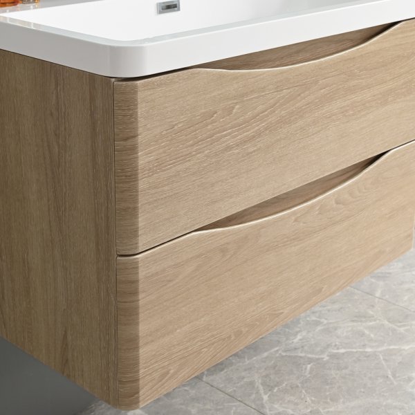 Baderomssett - Sydney 80 cm | treimitasjon | moderne og med smart oppbevaring Baderomssett - Sydney 80 cm | treimitasjon | moderne og med smart oppbevaring