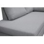 U-formet sofa med oppbevaring 367 cm grå U-formet sofa med oppbevaring 367 cm grå