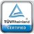 TÜV Rheinland sertifisert