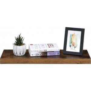 Sussex vegghylle 60 x 20 cm - Brun Sussex vegghylle 60 x 20 cm - Brun