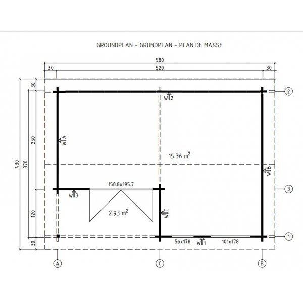 Börje anneks - 22,5 m² Börje anneks - 22,5 m²