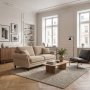 1 Sofa Memo 3-seter - Lys føflekk
