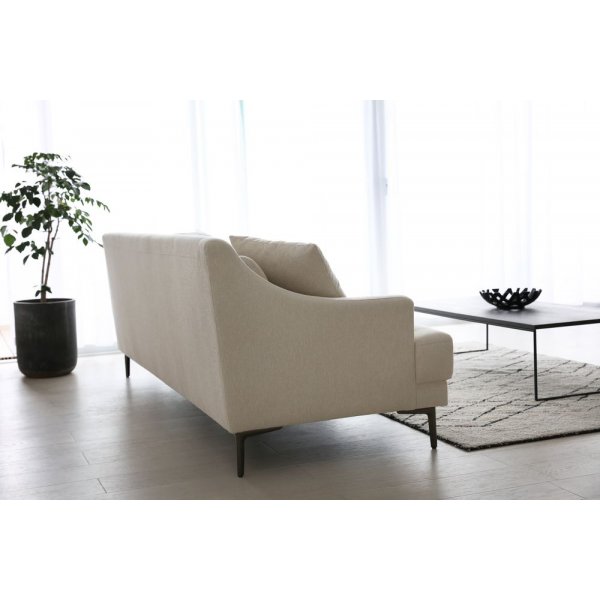 Sofa 3-seter beige moderne - Hanna Sofa 3-seter beige moderne - Hanna