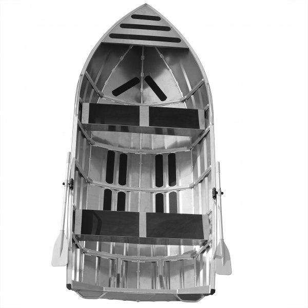Aluminiumsbt 4,2 m | 5 personer | 2 mm skrogtykkelse