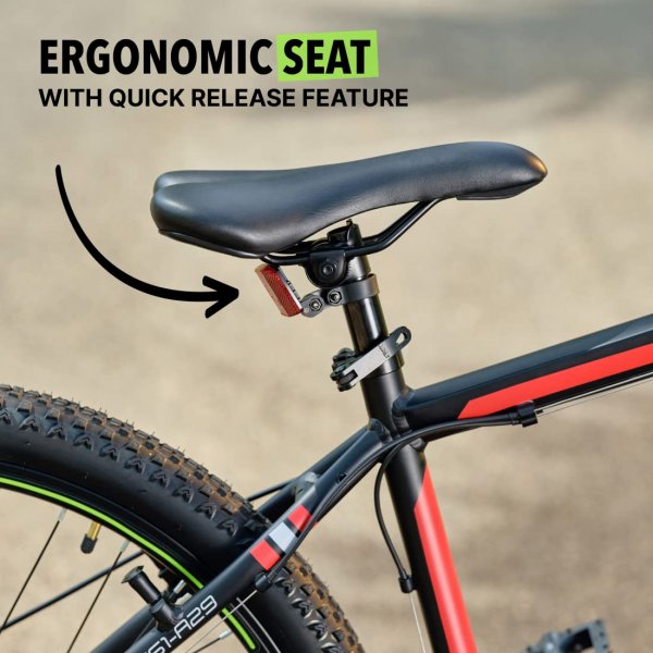 Terrengsykkel Kara 29" - Sort/rd