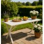 Spisebord Scottsdale - 190 cm | Hvitmalt