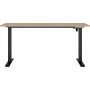Elektrisk skrivebord 160 cm bredt - Eik