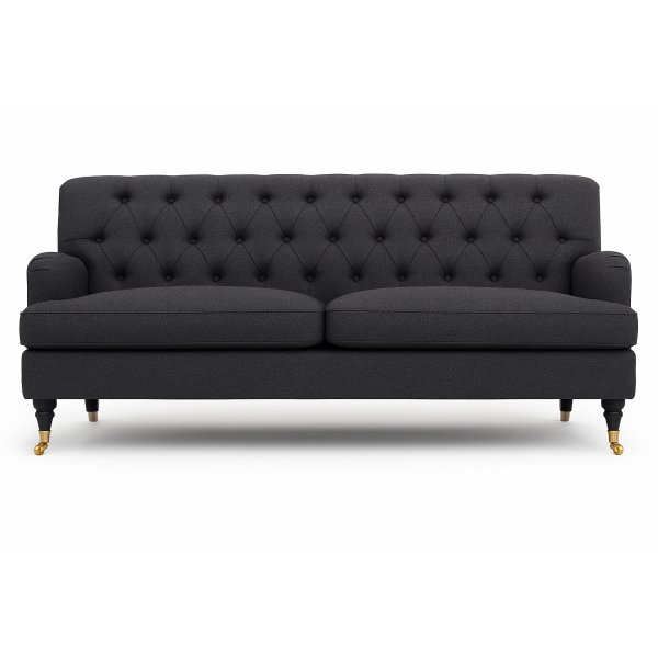 Sofa 3-seter 215 cm - M�rkegr� - Howard Barkley