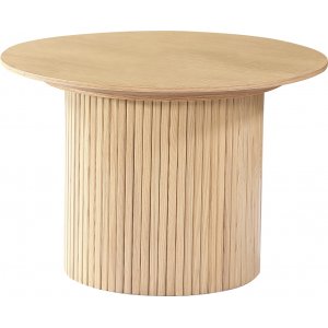 Scarlett salongbord �60 cm - Hvitpigmentert eik