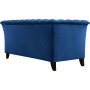 Sofa 2-seter Chesterfield blå - Milton Sofa 2-seter Chesterfield blå - Milton