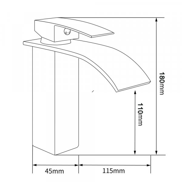 Servantbatteri Poppy - Sort