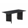 Crossby spisebord 180x90 cm - Sortbeiset eik Crossby spisebord 180x90 cm - Sortbeiset eik