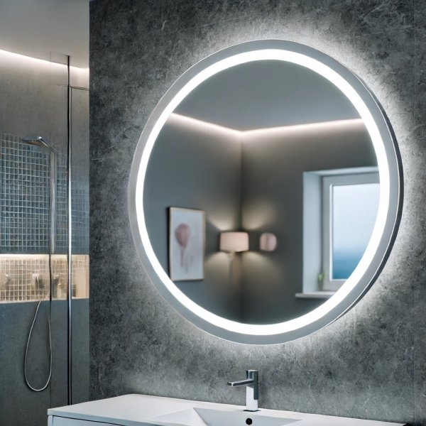 Speil med LED Venus 60