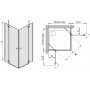 Dusjhjrne II - 6 mm glass