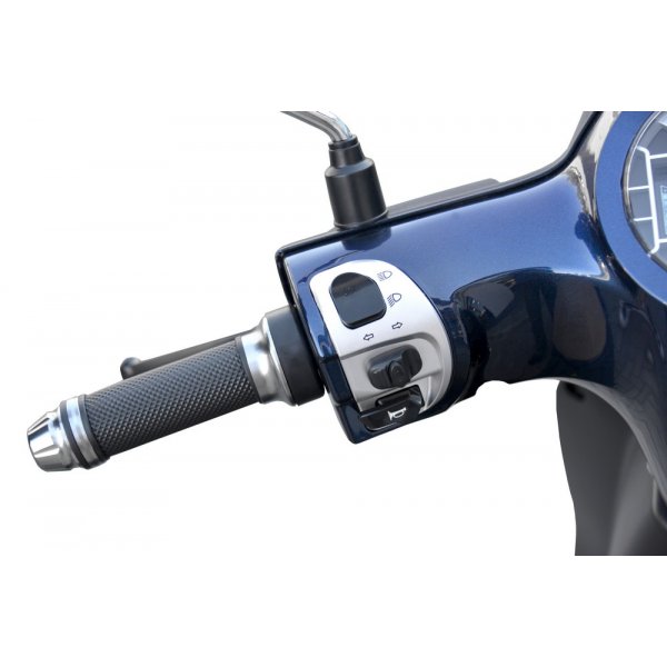 Elmoped 3000 W - blå Elmoped 3000 W - blå