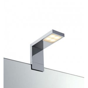 Rennes speillampe - krom/frostet glass