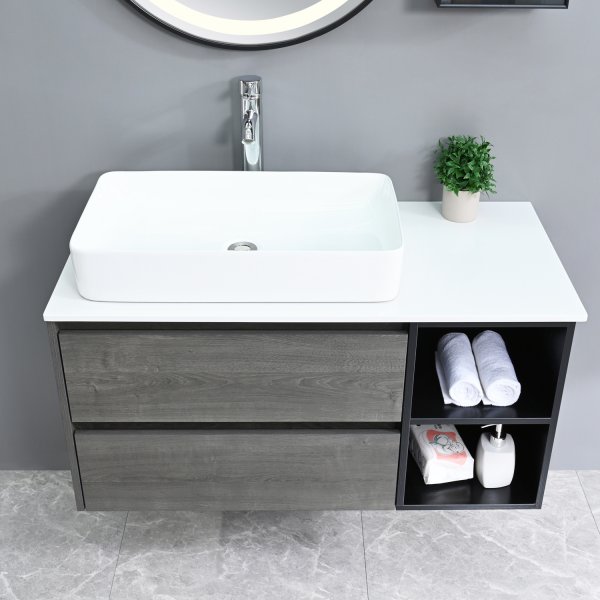 Baderomsmbler Dove - Gr tre