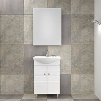 Møbelpakke Capri 55 hvit Møbelpakke Capri 55 hvit