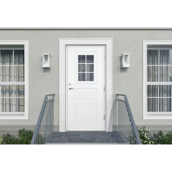 Lillian ytterdr med vindu