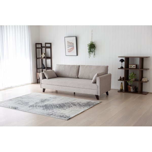 Sovesofa 210 cm beige - Bella Sovesofa 210 cm beige - Bella