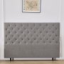 Deluxe quiltet hodegavl 160 x 125 cm - Gr�