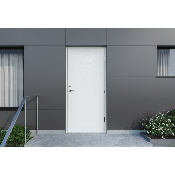 Inngangsdør Amelia - Uten glass - Uttak Inngangsdør Amelia - Uten glass - Uttak