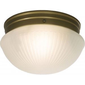 Trind taklampe - Antikk/frost