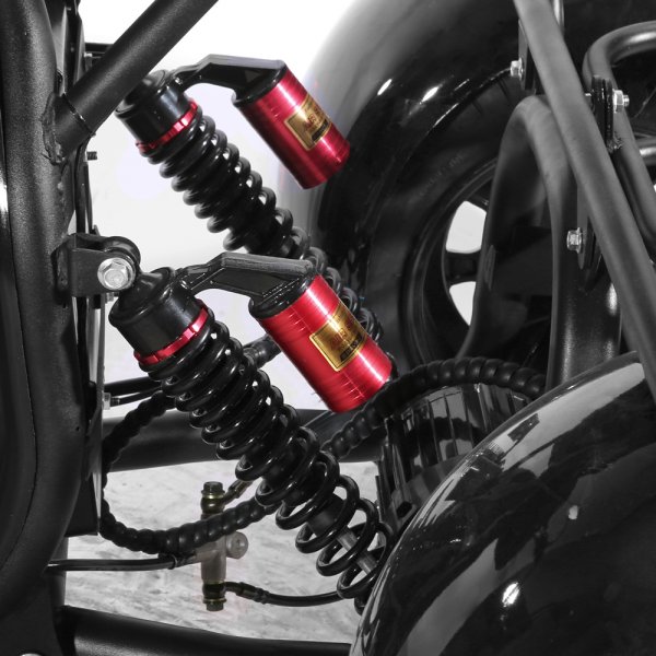 Elscooter Trehjulssykkel - Svart 2000W Elscooter Trehjulssykkel - Svart 2000W