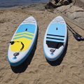 Kundebilde SUP-padlebrett 320 cm bl�/gul | Oppbl�sbart stand-up-padlebrett med tilbeh�r