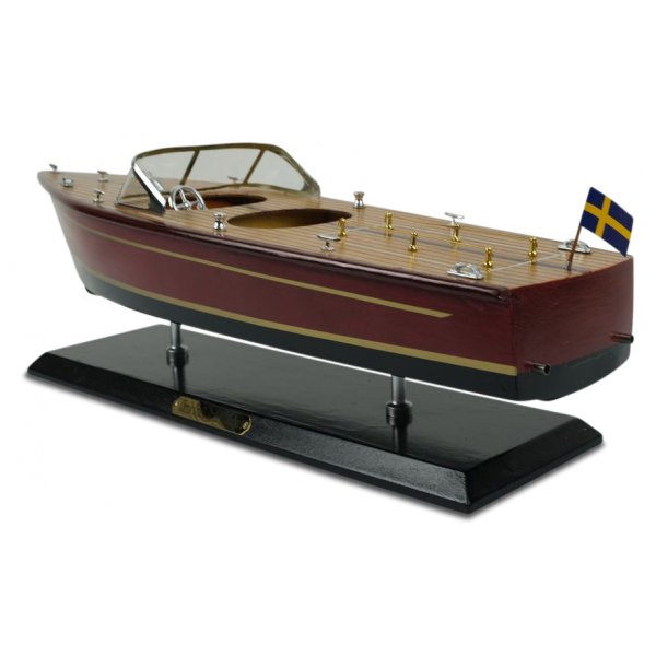 Modellb�t Riva motorb�t - Mahogny