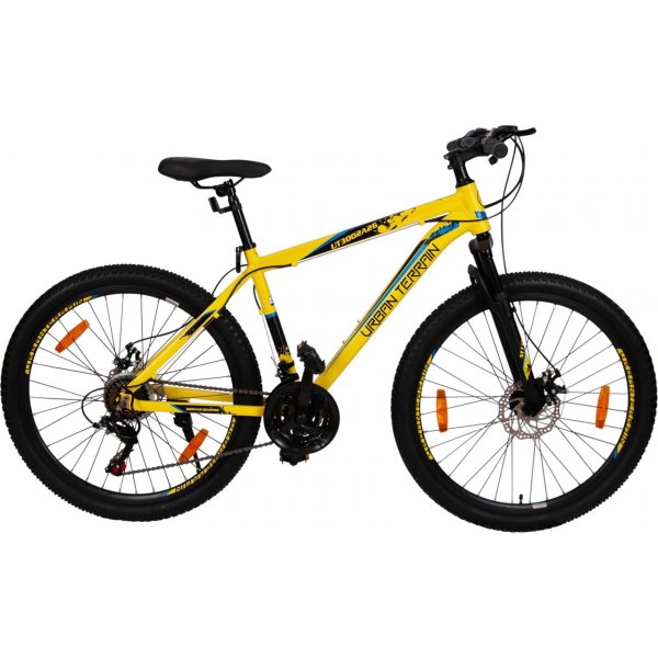 Mountainbike Urban Terrain - 26\\\" Gul/Svart