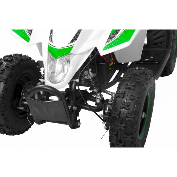Elektrisk mini-ATV - Hvit og grønn Elektrisk mini-ATV - Hvit og grønn