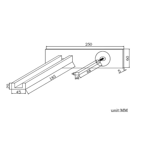Servantbatteri Syrin - Krom