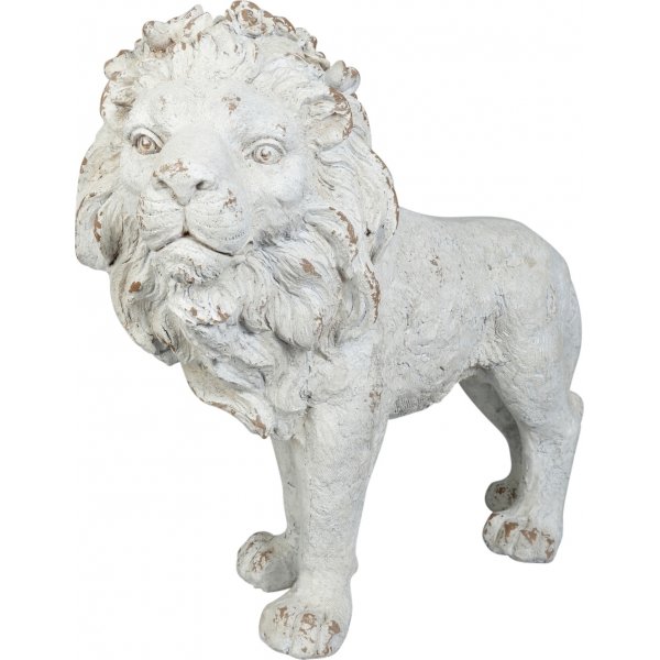 Hagekunststatue stående løve XL 90x76 cm Hagekunststatue stående løve XL 90x76 cm