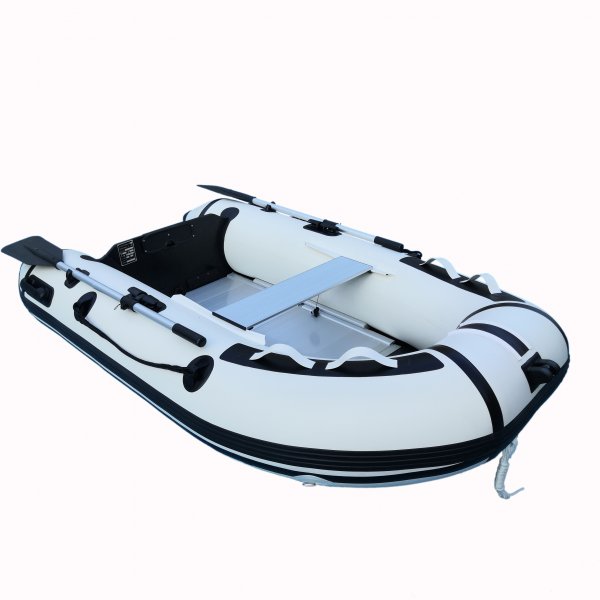 Gummibåt 230 cm - Svart og Hvit Gummibåt 230 cm - Svart og Hvit