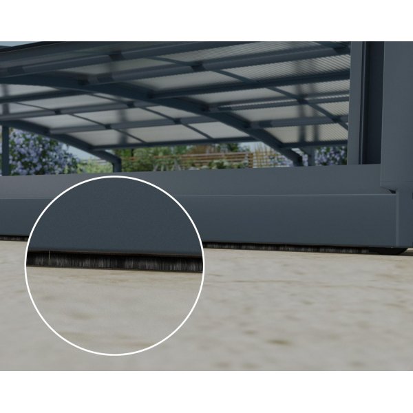 Bassengtak Majorca - Skyvbart - 4x8m Bassengtak Majorca - Skyvbart - 4x8m