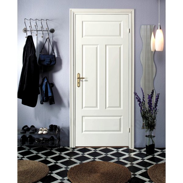 Innerdør Smøla - Gammel standard - 4-speil - Støpt Innerdør Smøla - Gammel standard - 4-speil - Støpt