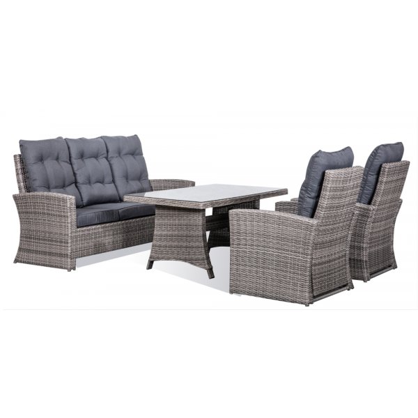 Liberty utemøbelgruppe - Beige + Tekstilimpregnering for utemøbler Liberty utemøbelgruppe - Beige + Tekstilimpregnering for utemøbler