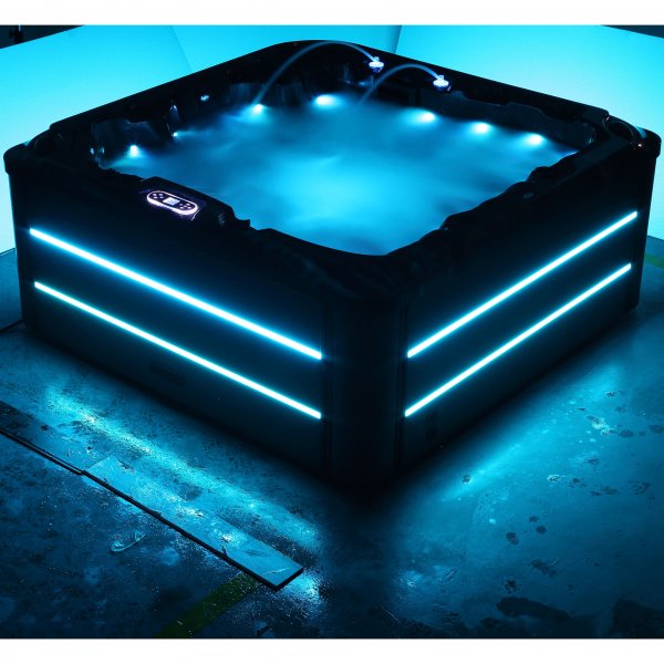 Badestamp Vivid Dreams WiFi - 5-6 personer - Svart utgave Badestamp Vivid Dreams WiFi - 5-6 personer - Svart utgave