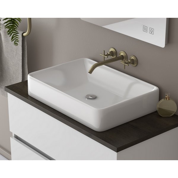 Mbelpakke Instinct 100 - Hvitt med speilskap