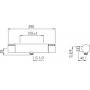 Oras Dusjbatteri Cubista 2870