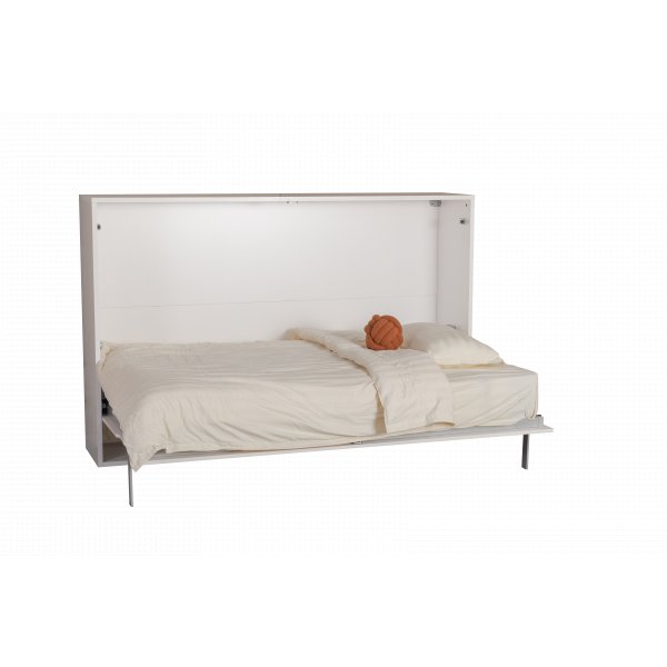 Sengeskap Compact Living horisontal veggseng - 120x200 cm - hvit
